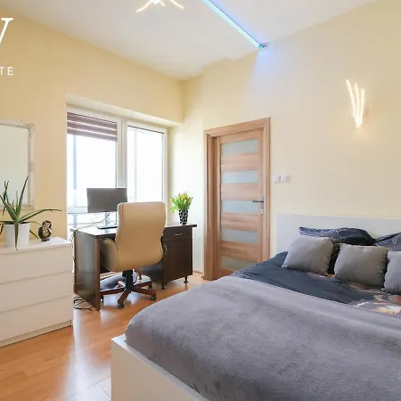 Ferienwohnung Penthouse In The Center Free Parking Krakau Exterior foto